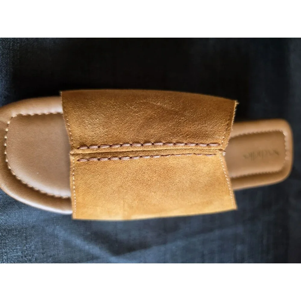 Seychelles Made For Me Suede Platform Mule NWOB Size 9 Boho Festival Concert - Picture 9 of 10